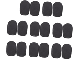 Protetores De Calcanhar Beavorty Para Sapatos, 16 Peças, Couro Preto, Absorção De Impacto, Antiderrapantes, Para Uso