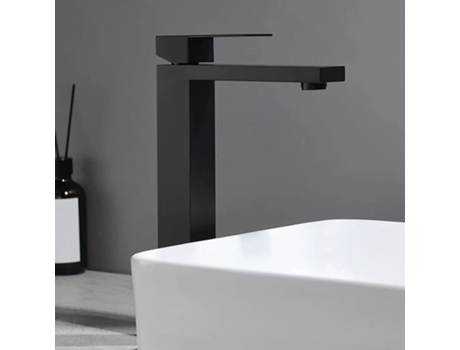 Torneira Para Lavatório Rea Fenix High Black