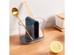 Porta-talheres Com Escorredor Multifuncional Para Utensílios de Cozinha, Colher -aquaforge