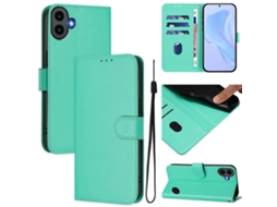 Capa De Celular Em Couro Sintético De Cor Sólida Com Toque Suave E Cordão, Da Nothing Cmf Phone 1.