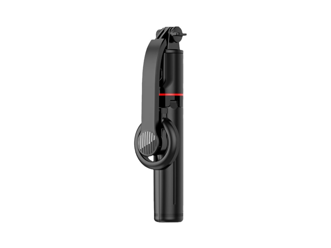 Tripé de 41" para Celular e Câmera, Tripé Magnético para Selfies com Controle Remoto, Rotação de 360° JIAPEI (preto)
