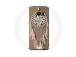 Capa para Samsung Galaxy S6 Apanhador de Sonhos brown Dreamcatcher
