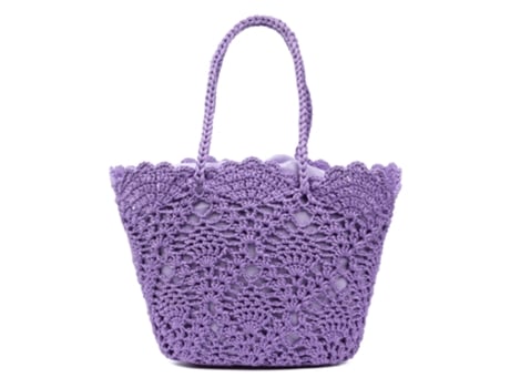 Saco De Ombro De Mulher Iria Quintana Zelbio Fabricado Roxo (30)