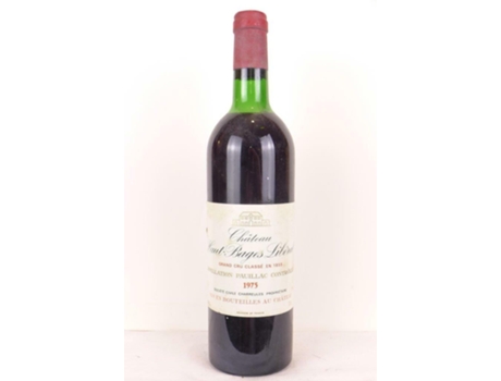 Vinho Tinto CHÂTEAU HAUT-BAGES LIBÉRAL 1975 (75 cl - 1 unidade)