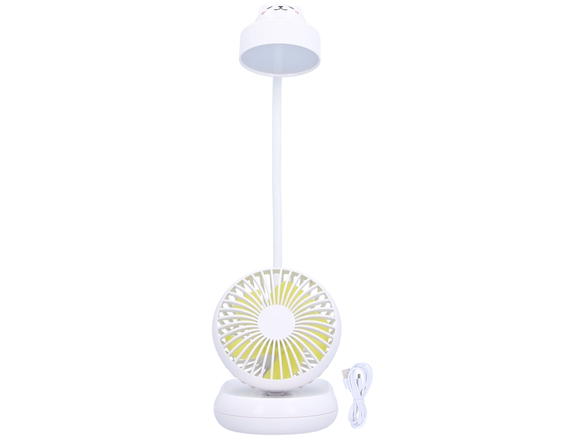 Desktop Fan Lamp LAXISCREED (silent, Long Battery Life)