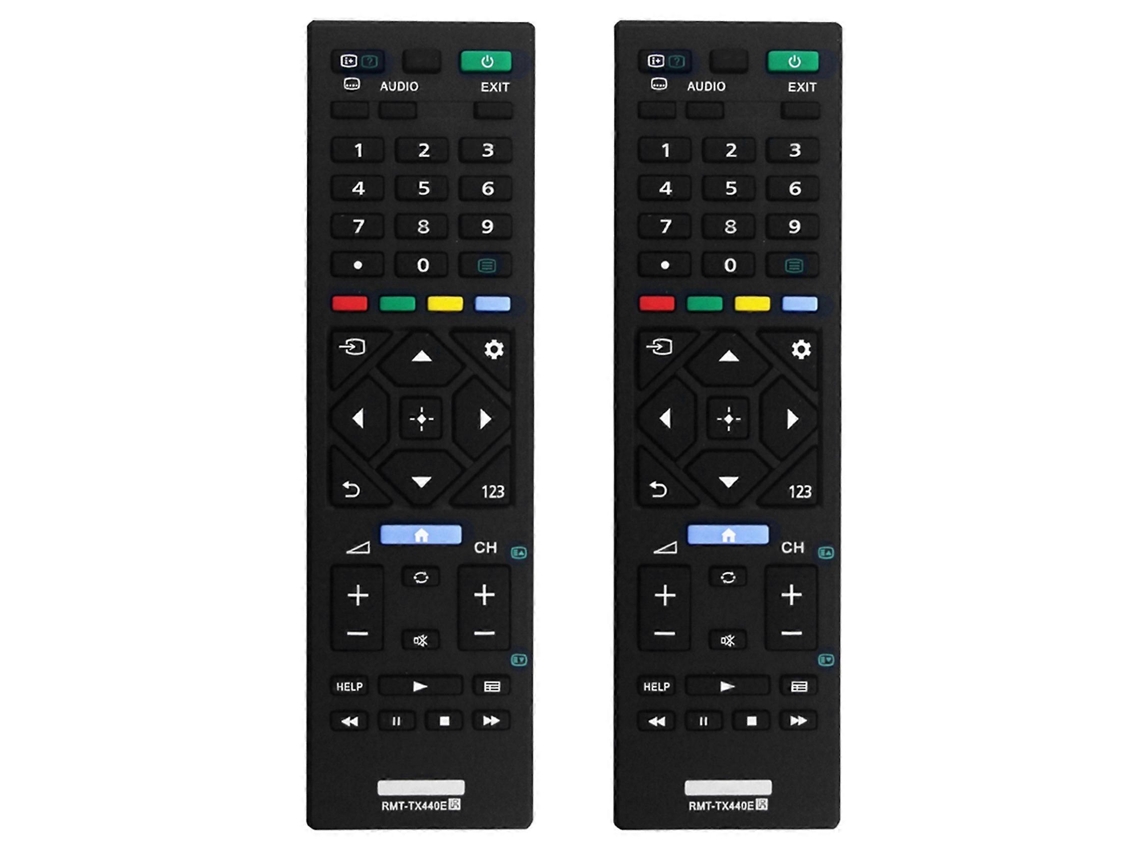 2 Controles Remotos Rmt-tx440e Para Tvs Sony Bravia Oled 4k Smart Tv, Modelos Xr-42a90k, Xr-55a80k, Xr-65a80k, Xr-77a80k E Xr-55a83k.