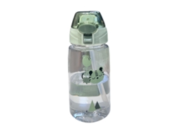 Garrafa de Água Infantil com Canudo 550ml Resistente Ao Calor