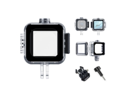 Caixa Estanque Para Dji Osmo Action 2, Proteção Mergulho Até 45 Metros Com Fivela, Base De Montagem E Acessórios Parafuso Hai-aquaforge