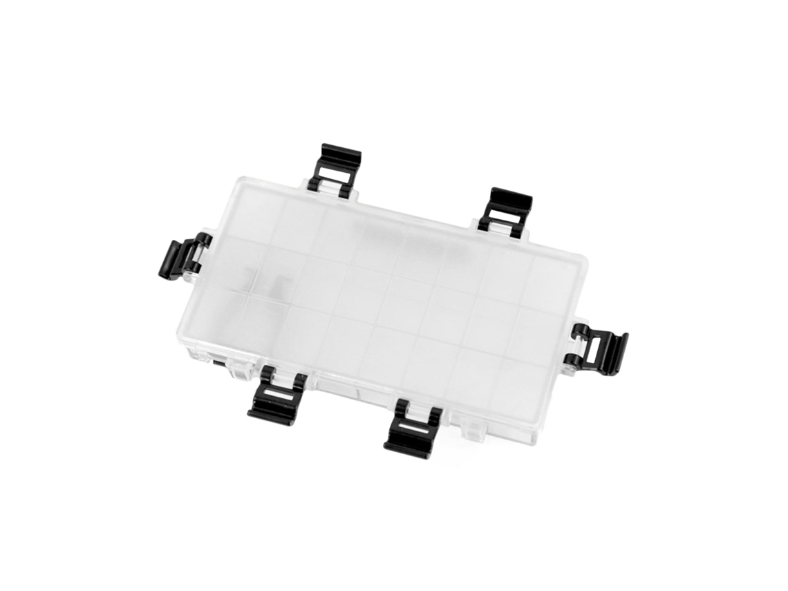 Caixa de Paleta de Aquarela 24 Compartimentos Estanque Leak Proof para Tinta com Fechaduras e Design Ergonômico