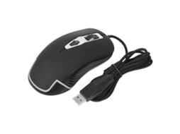 Rato Gaming Fio LAXISCREED 3200 Dpi Iluminação Rgb