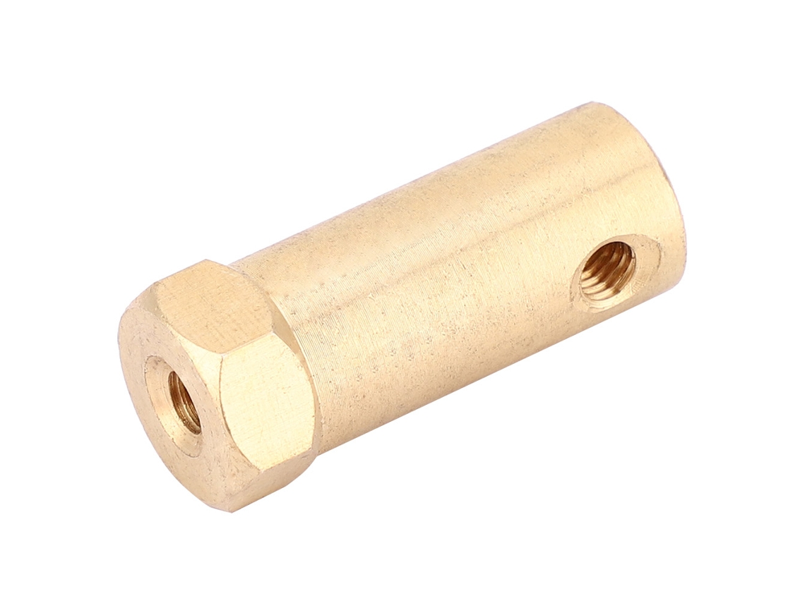 Conector De Motor De Cobre Hexagonal 30mm 5 Peças