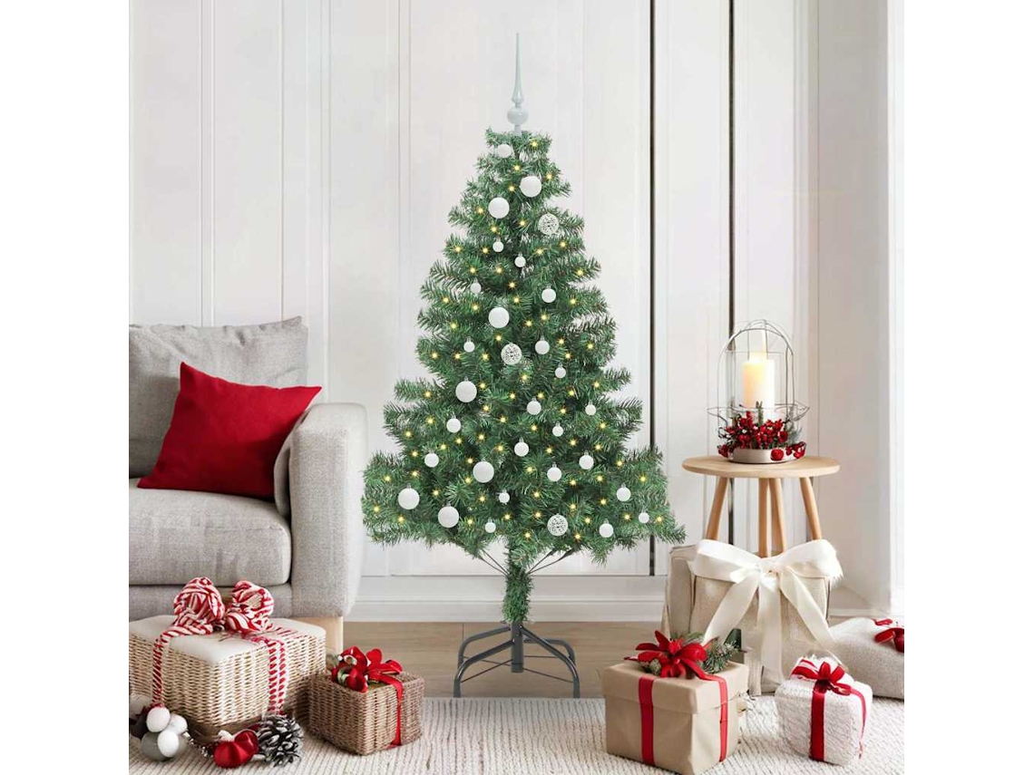 Vidaxl Árvore De Natal Verde 150 Cm Pvc