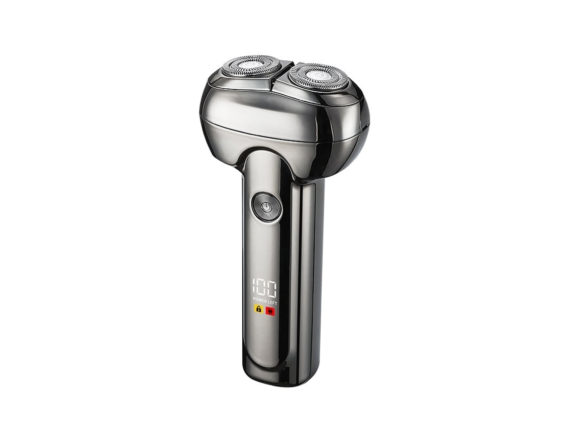 Conjunto de Barbeador de Cabeça Dupla Lavável Bronze