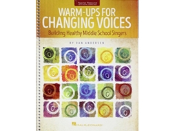Livro WarmUps for Changing Voices de Dan Andersen (Inglês)