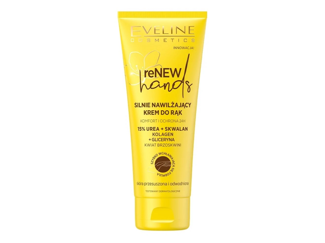 Renovador De Mãos Eveline Cosmetics Creme Hidratante Intenso 75ml