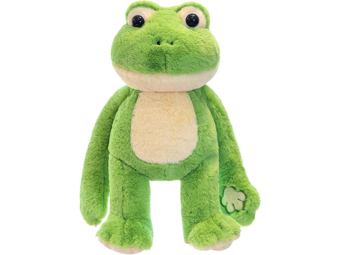 Sapo De Pelúcia De 35 Cm (13,78 Polegadas), Tímido, Decoração.