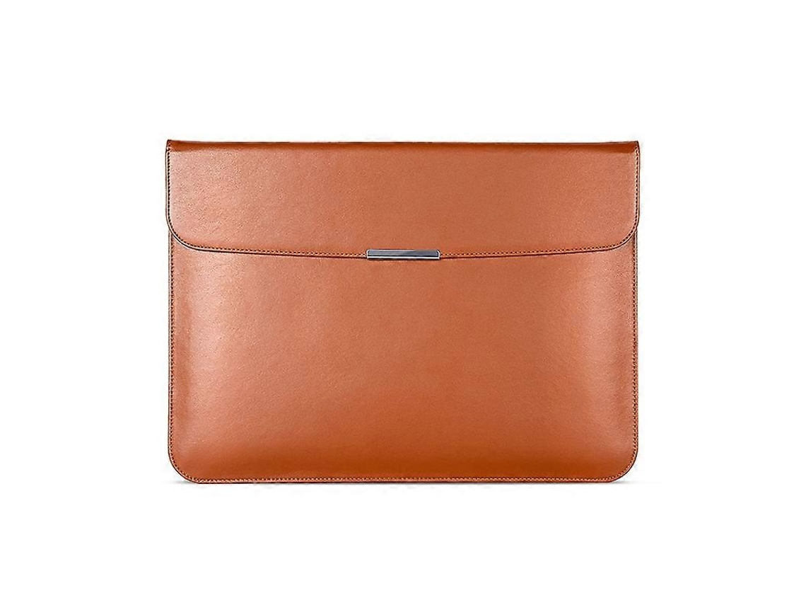 Capa Ultrafina De Couro Para Laptop De 15/15,4/16 Polegadas