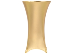 Vidaxl 2 Pcs Capas Extensíveis Para Mesa 80 Cm Dourado