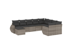 Garden Sofa Set, Garden Sofa Sets Vidaxl Cinzeto Rattan / Vime (n/a)