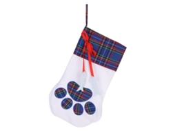 Laxiscreed Meias Natalinas Com Estampa De Patas De Cão Para Decoração E Presentes De Festa