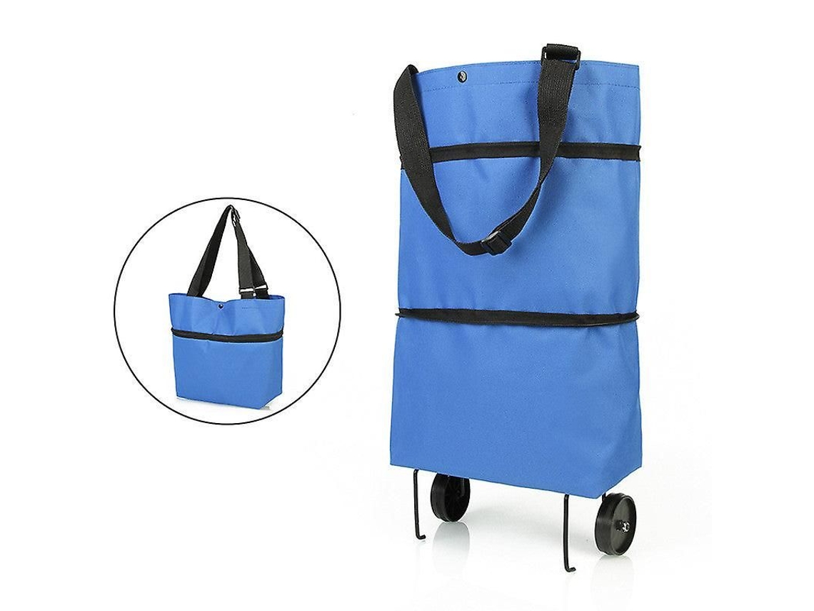Carrinhos de Compras Dobráveis, Sacolas de Compras Reutilizáveis ​​com Rodas GOKOCO