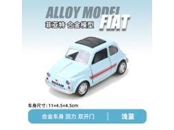 Miniaturas de Carros Retrô em Liga Metálica, Enfeites, Brinquedos Infantis MDUG