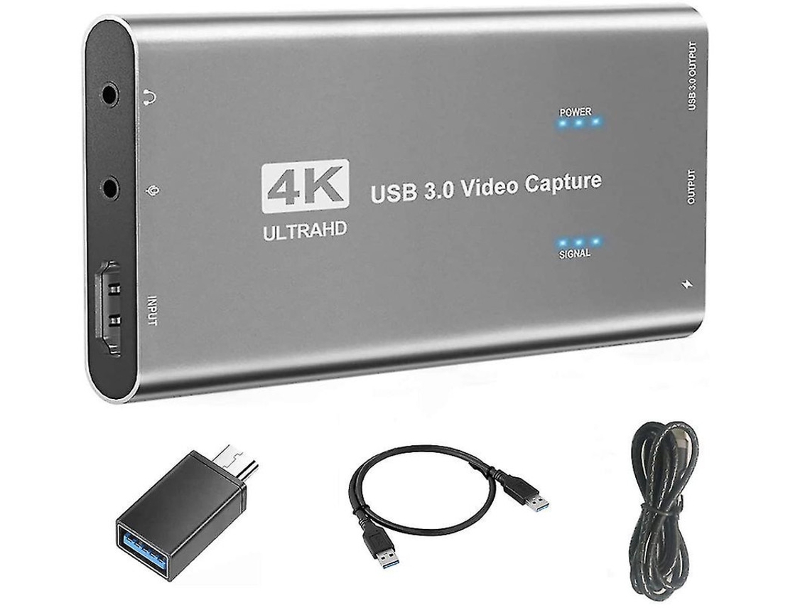 Usb 3.0 Hdmi Capture YIZHOOD Inf163 Preto