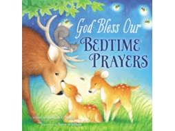 Livro god bless our bedtime prayers de hannah hall (inglês)
