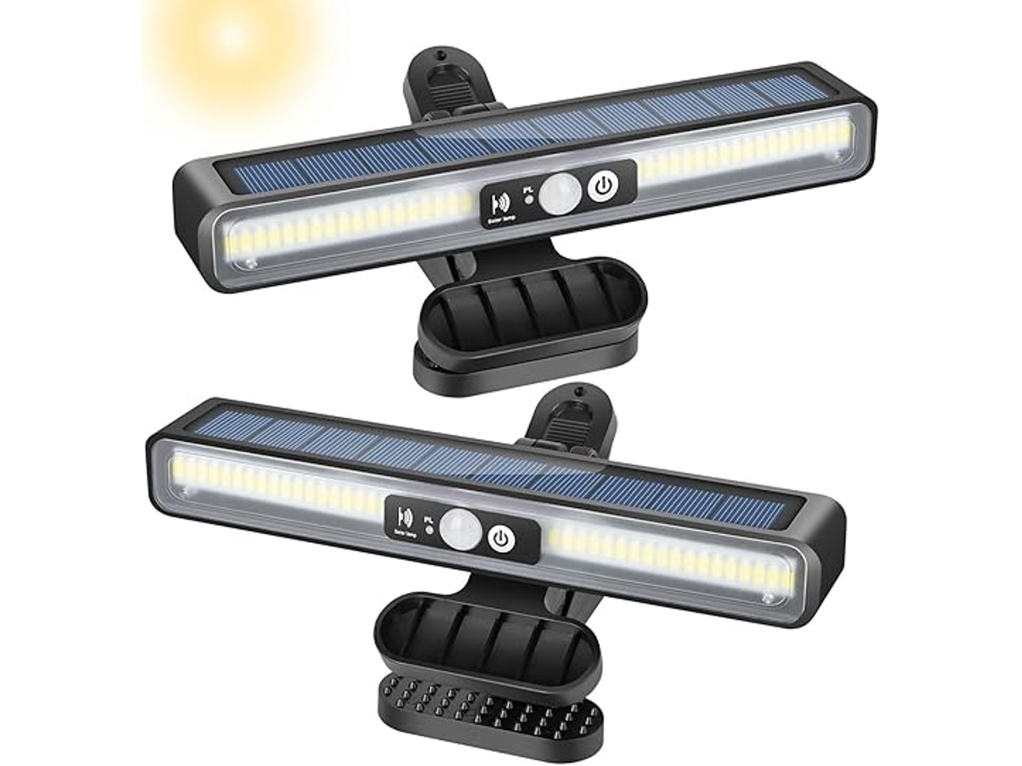 Luz Solar Com Sensor De Encaixe De 2 Peças, Modo Duplo De 36 Leds SUNNY SPACES