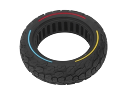 Pneus Mali de Patinete Elétrico 10x2.75, Borracha, Sem Inflar, Resistentes