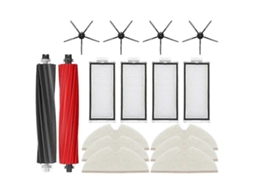 Kit De Acessórios Com 16 Peças Para Aspirador De Pó Q8 Max, Q8 Max+, Q5 Pro, Q5 Pro+, Escova Lateral Principal, Filtro Hepa, Esfregão C