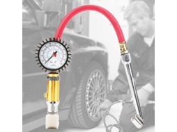 Medidor De Pressão De Pneus De Moto 1/4" Com Pistola Infladora Bomba De Ar