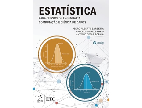 Livro Estatística Para Cursos De Engenharia, Computação E Ciência De Dados de Pedro Alberto Barbetta (Português)