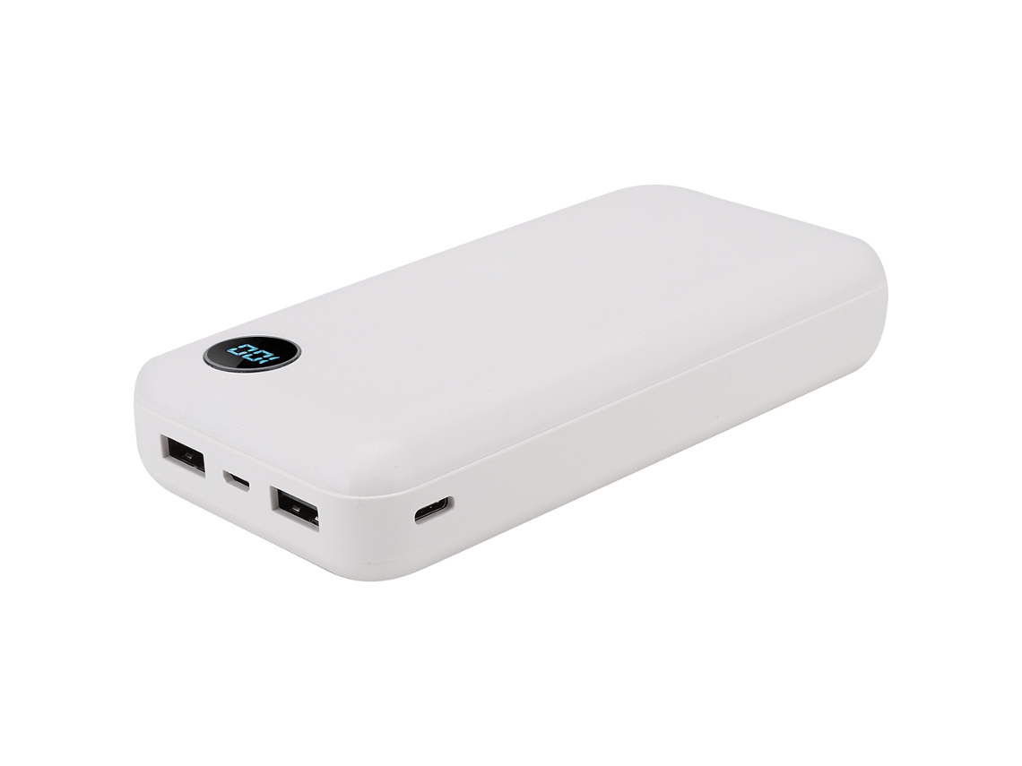 Carcasa de Power Bank com Display Digital, Bateria Não Incluída EOOCOO
