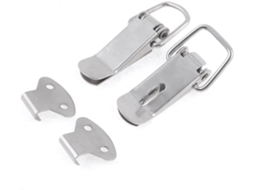 Conjunto de 2 Caixas com Fecho de Mola Prateado CHABERLU (028cb9aaa49258f5546e6abb679cf40f)