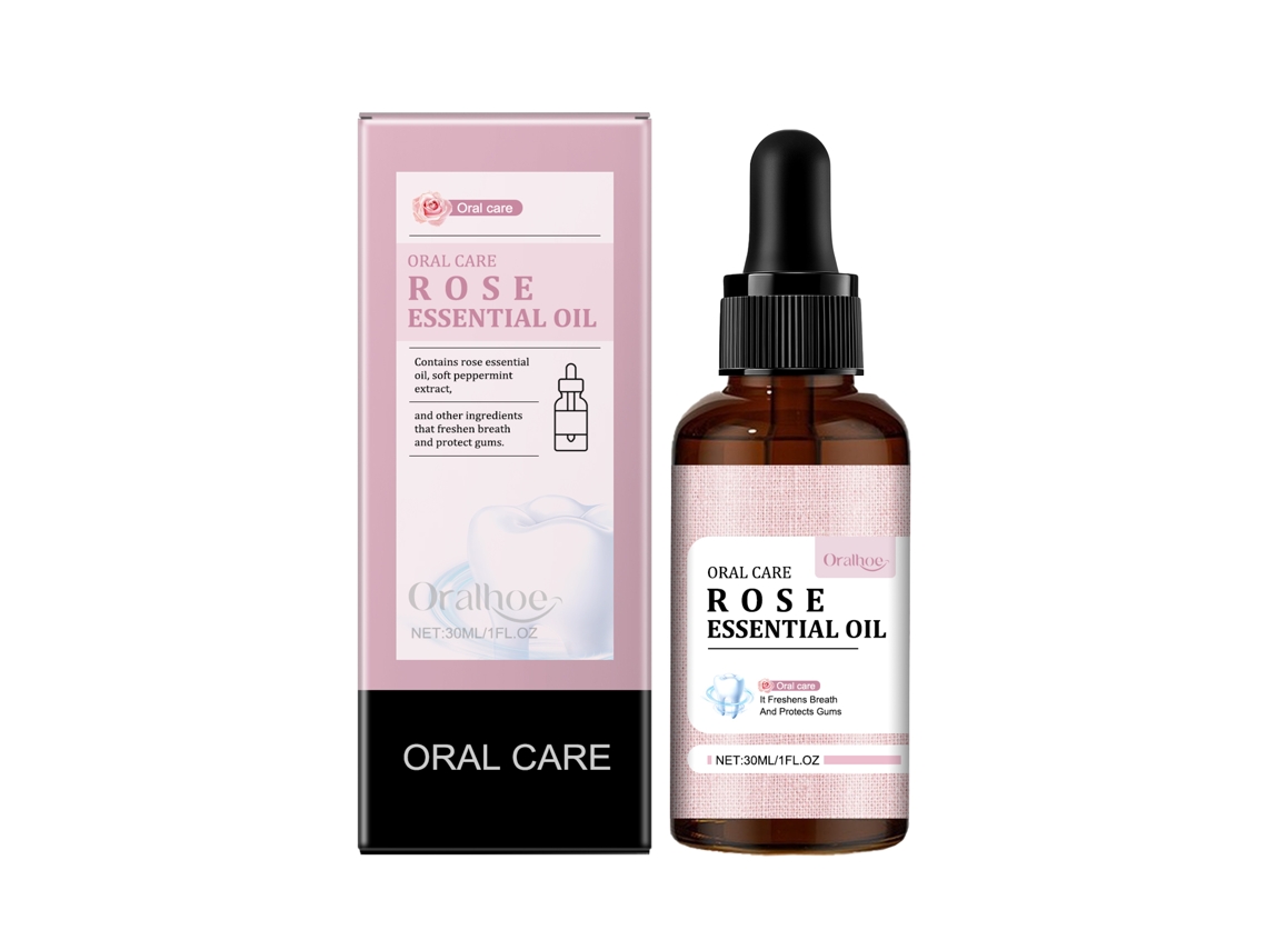 Enxaguante Bucal Oral Rose LAXISCREED Combate Às Bactérias com Eficácia