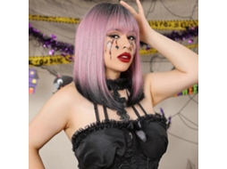Peruca Feminina para Cosplay de Halloween, Peruca Festiva, Peruca Realista e Sexy com Aparência Natural para Mulheres. TAISHENGDA