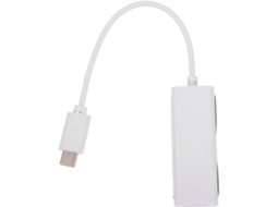 3 Ethernet Angooily, Conversores Rede Uso Com Cabos Usb E Em Laptops