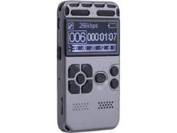 Gravador de Ativação Digital Sk-502 com Mp3 Player-4Gbcinza