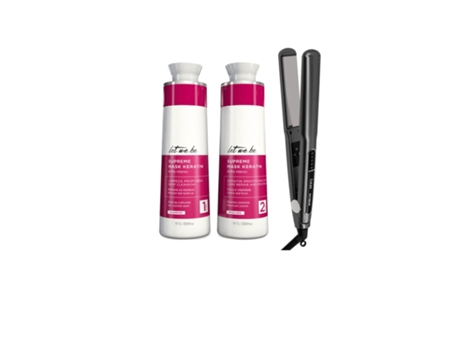 Kit Alisamento Supreme Keratin 2X1L Lizee Extreme Com LET ME BE