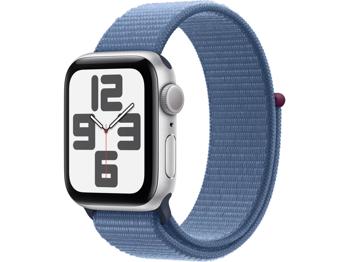 APPLE Watch SE GPS 40 mm Prateado com Loop Desportiva Azul-Inverno