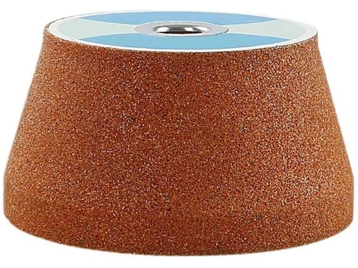Disco De Polimento Zyncue Para Esmerilhadeira Angular Tipo 100, Cabeçote De Esmeril 75mm Com Rosca M10, Pedra Abrasiva