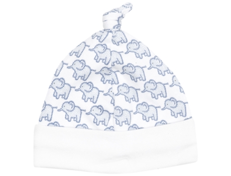 Chapéu Bebé Algodão com Estampado Elefante 0 Aos 3 Meses JOJOMAMANBEBE