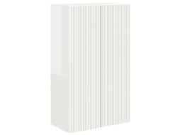 Armário de Tv de Parede Branco Brilhante com 59,5x31x100 cm MAISON EXCLUSIVE