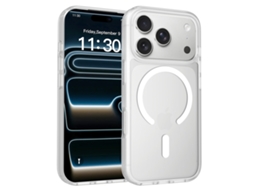 Capa Magnética 2 Em 1 Para Iphone 17 Pro Max, Capa Protetora Para Celular.