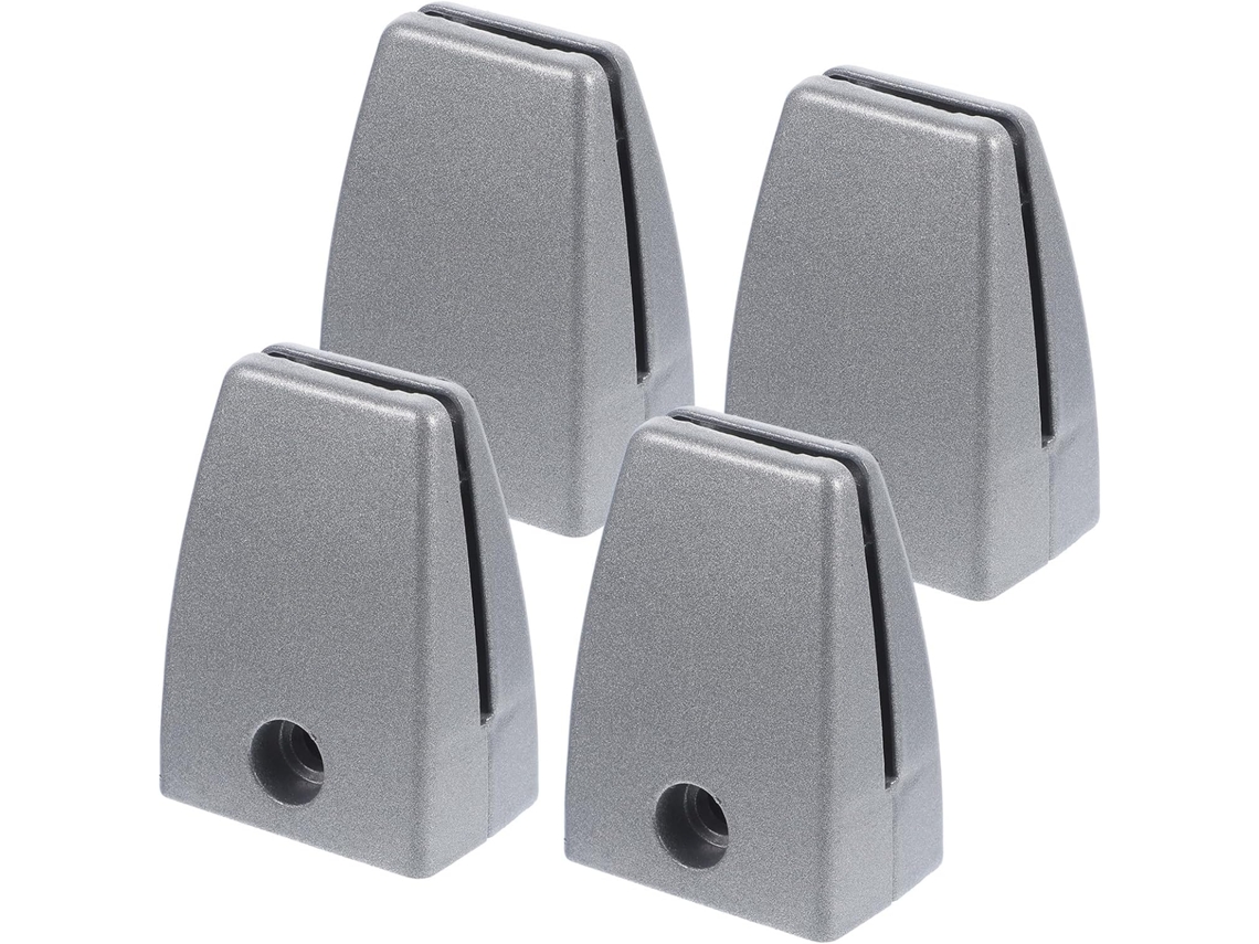Grampos Para Fixação De Divisórias Mesa Em Liga Metálica Ou Alumínio, 4 Peças, Design Simples, Duráveis Para Painéis De
