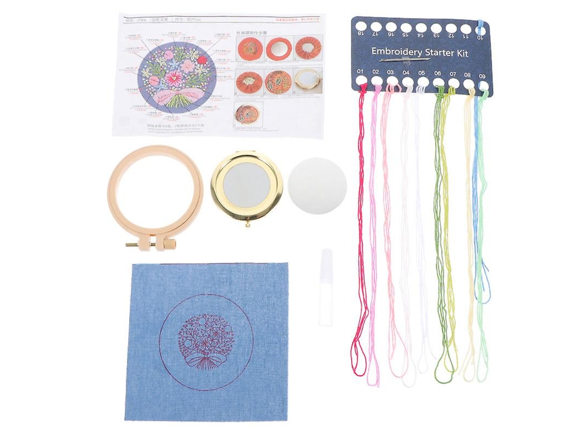 1 Conjunto De Espelho Dobrável Para Maquiagem De Menina Allinless