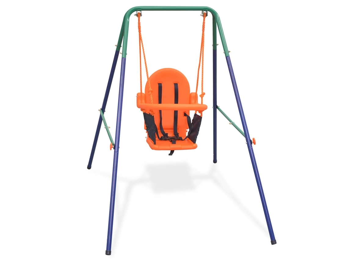 Toddler Swing, Toddler Swings Vidaxl Laranja Plástico