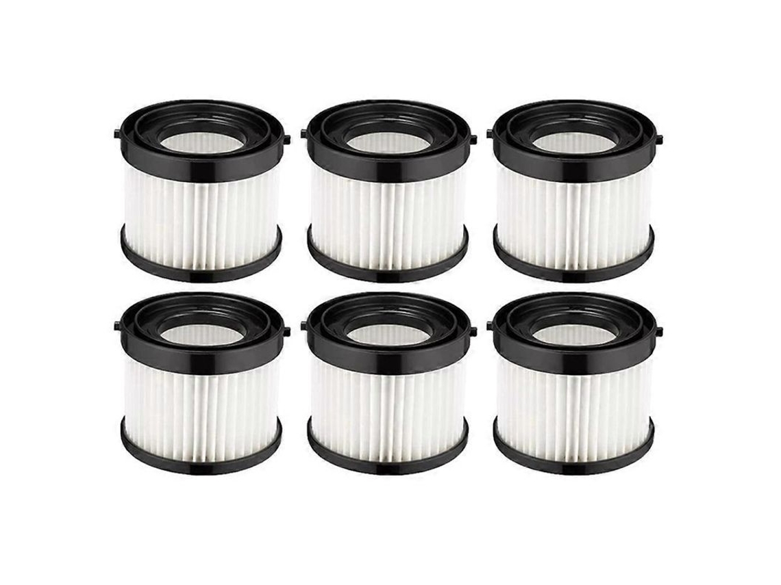 Kit com 6 Filtros HEPA para Aspirador Milwaukee CHARM