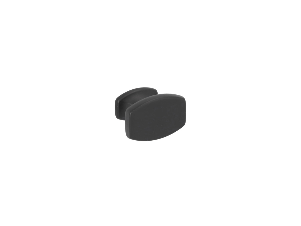 Puxador para Móveis Zamac Diâmetro 35mm X 24 Verniz Preto Mate Conjunto de 6 HARDWAREXCHANGE